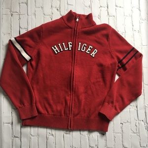 Tommy Hilfiger zip up sweater